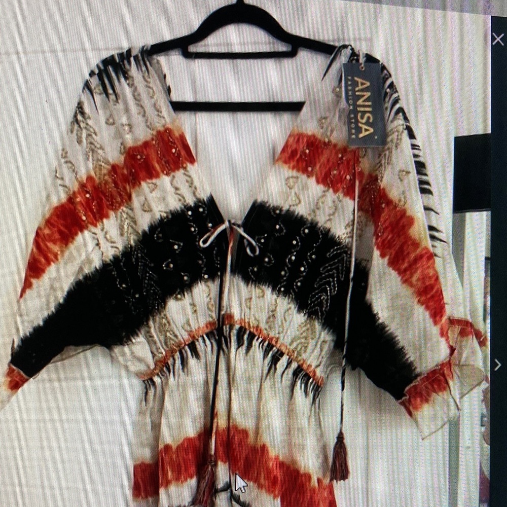 Anisa Multicolor Bohemian Dress